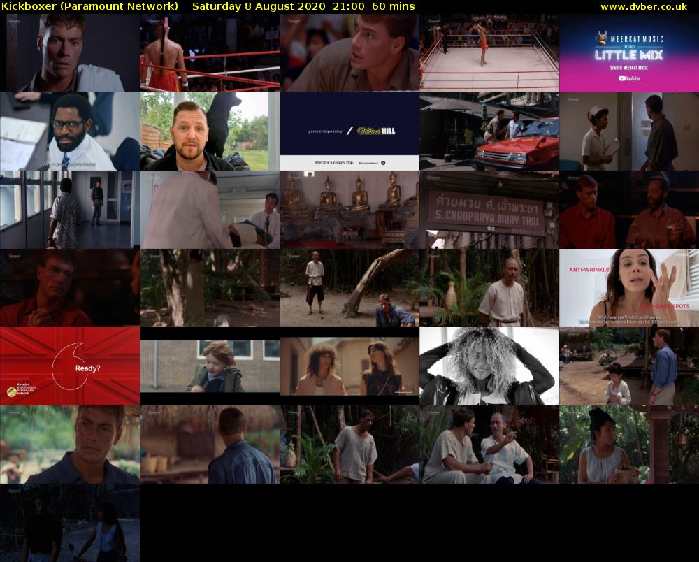 Kickboxer (Paramount Network) Saturday 8 August 2020 21:00 - 22:00