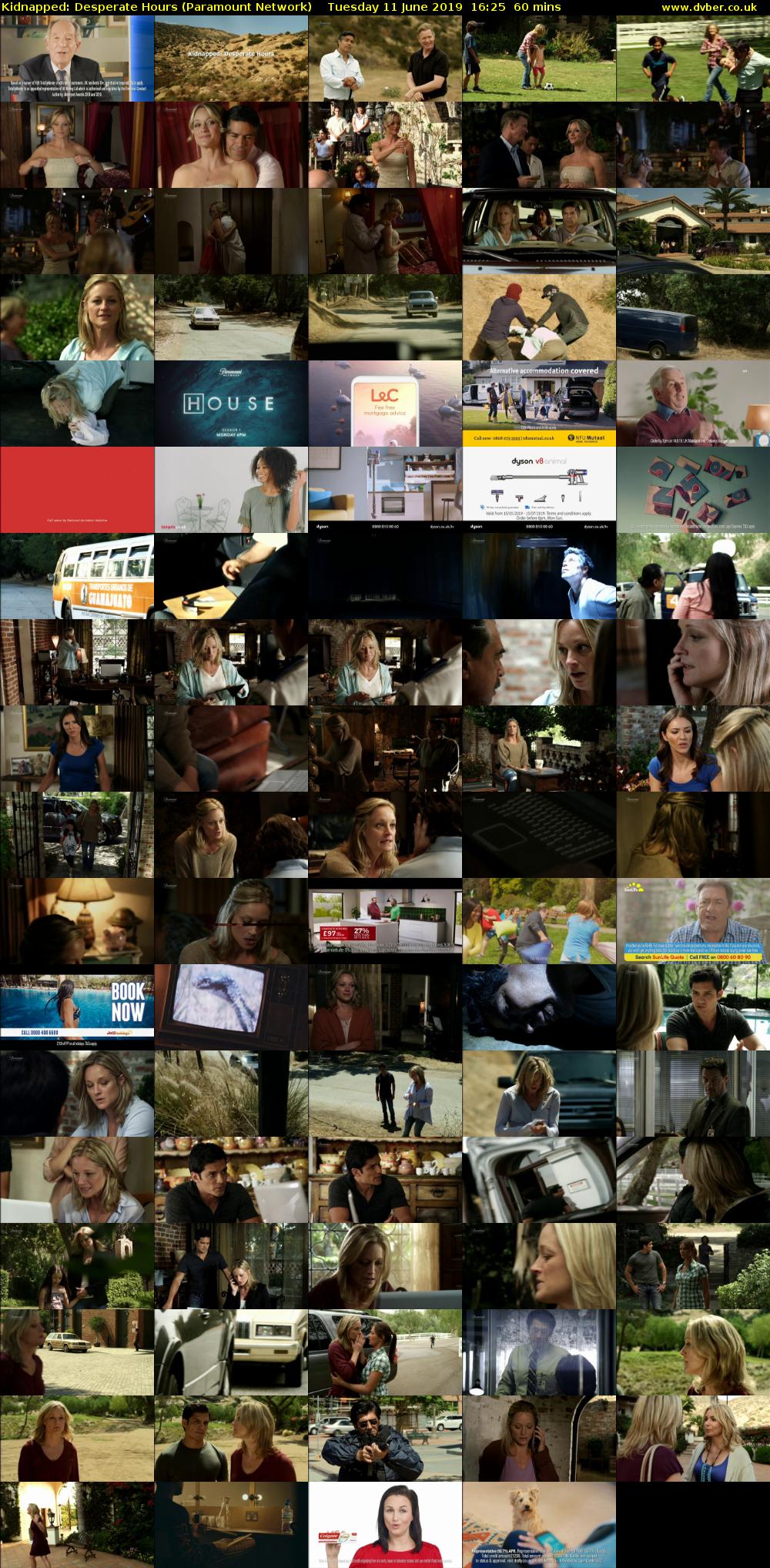 Kidnapped: Desperate Hours (Paramount Network) Tuesday 11 June 2019 16:25 - 17:25