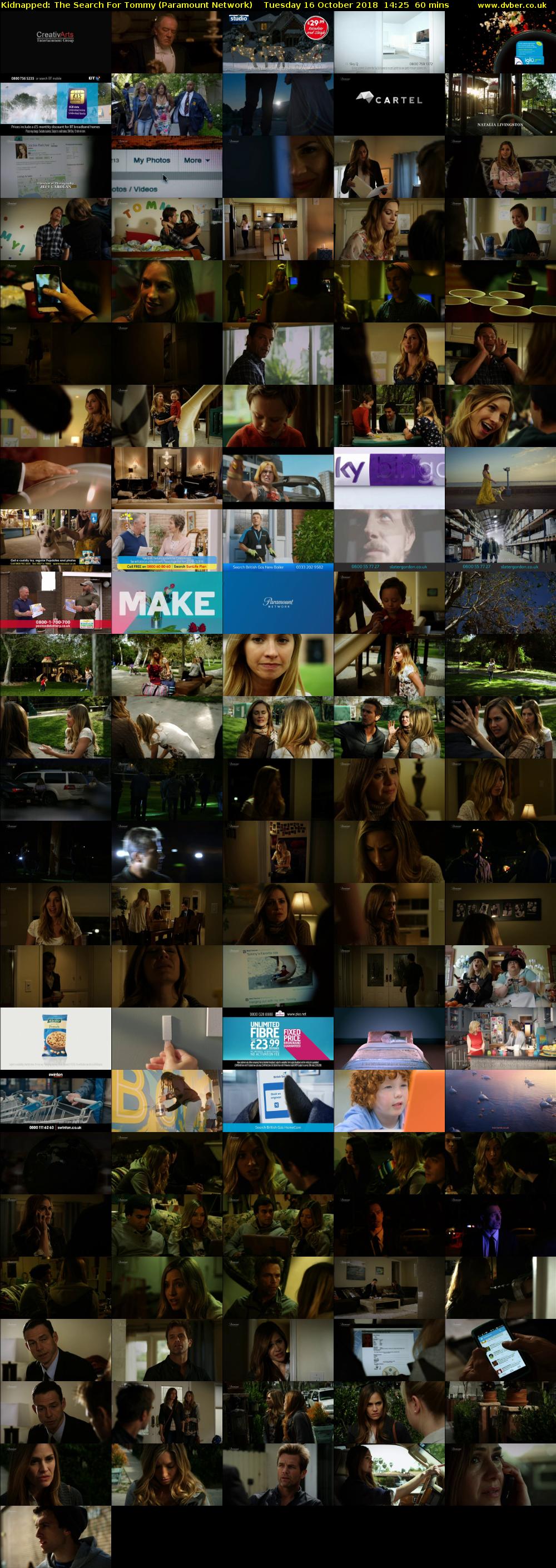 Kidnapped: The Search For Tommy (Paramount Network) Tuesday 16 October 2018 14:25 - 15:25