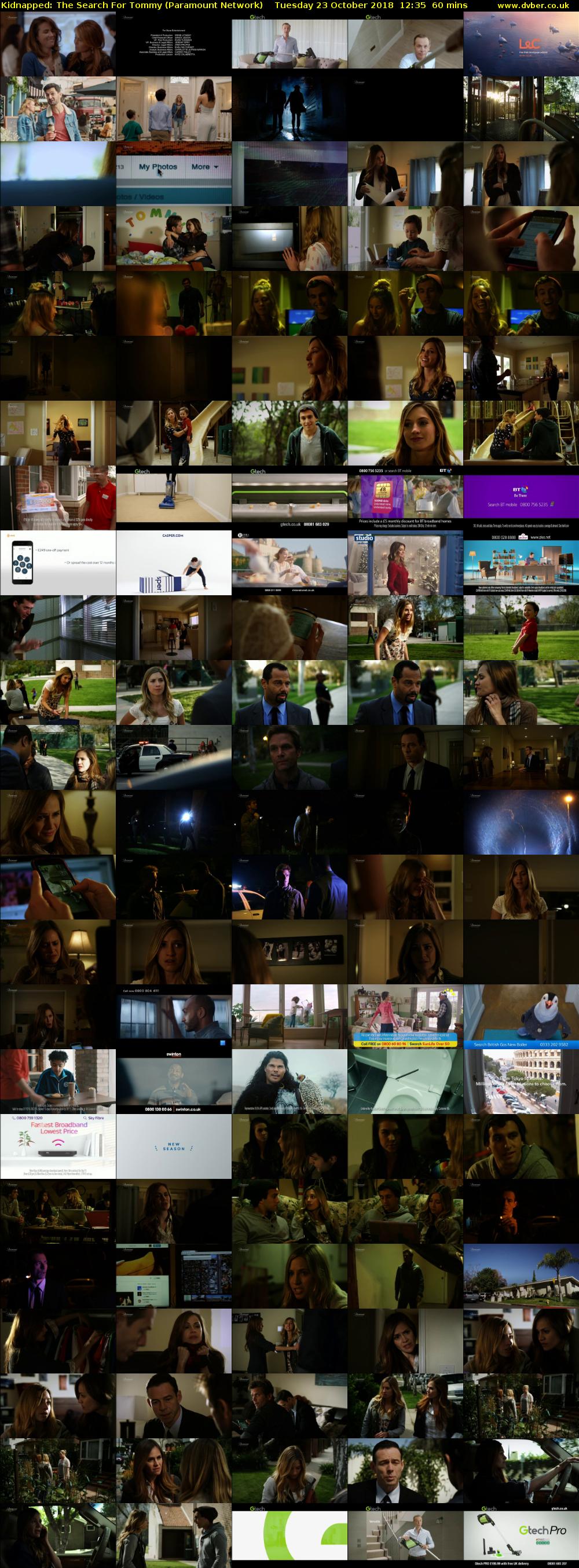Kidnapped: The Search For Tommy (Paramount Network) Tuesday 23 October 2018 12:35 - 13:35