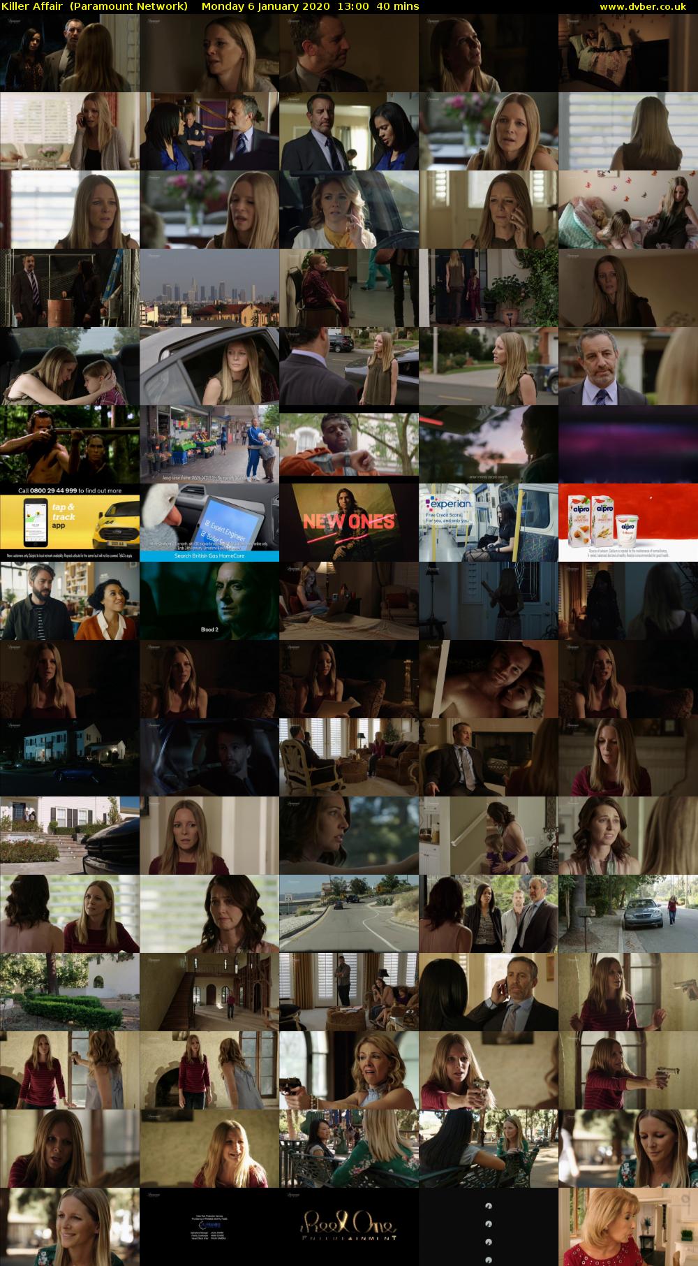Killer Affair  (Paramount Network) Monday 6 January 2020 13:00 - 13:40