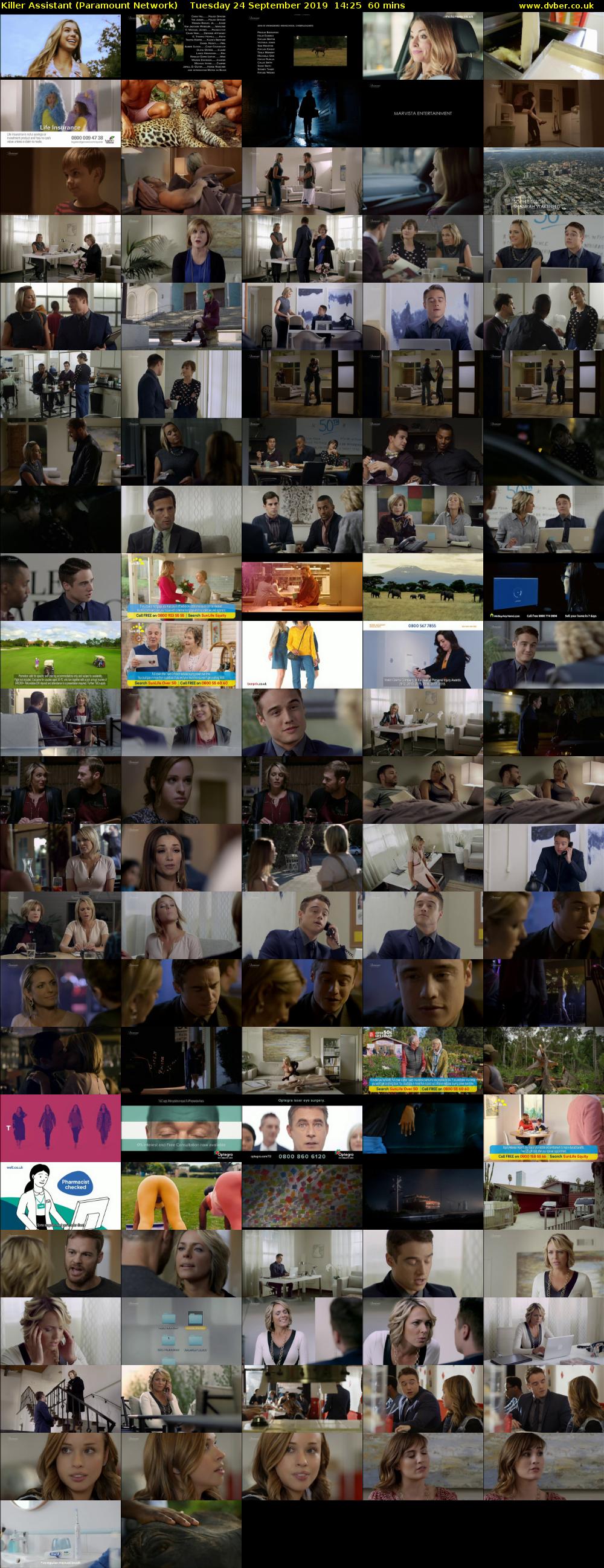 Killer Assistant (Paramount Network) Tuesday 24 September 2019 14:25 - 15:25