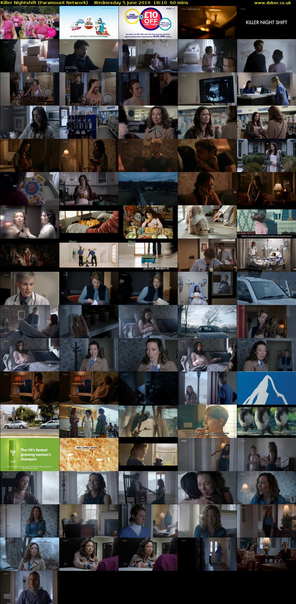 Killer Nightshift (Paramount Network) Wednesday 5 June 2019 18:10 - 19:10