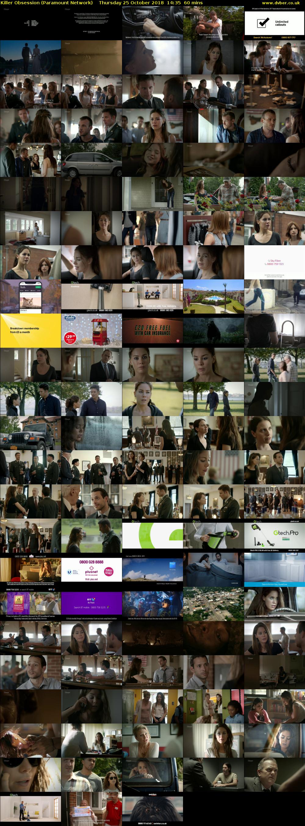 Killer Obsession (Paramount Network) Thursday 25 October 2018 14:35 - 15:35