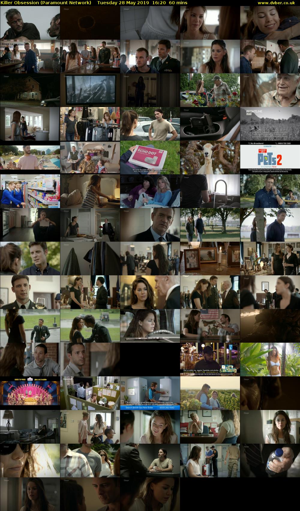 Killer Obsession (Paramount Network) Tuesday 28 May 2019 16:20 - 17:20
