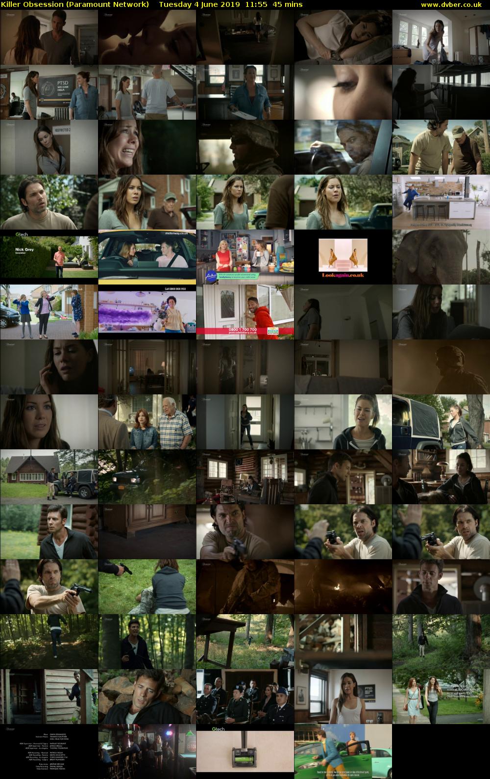 Killer Obsession (Paramount Network) Tuesday 4 June 2019 11:55 - 12:40