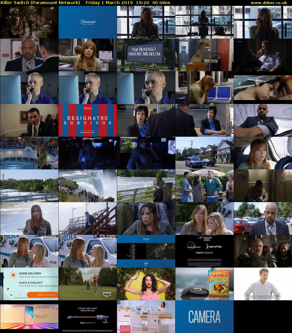 Killer Switch (Paramount Network) Friday 1 March 2019 19:20 - 20:00
