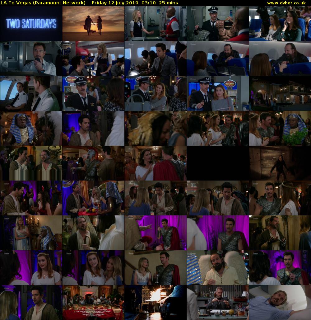 LA To Vegas (Paramount Network) Friday 12 July 2019 03:10 - 03:35