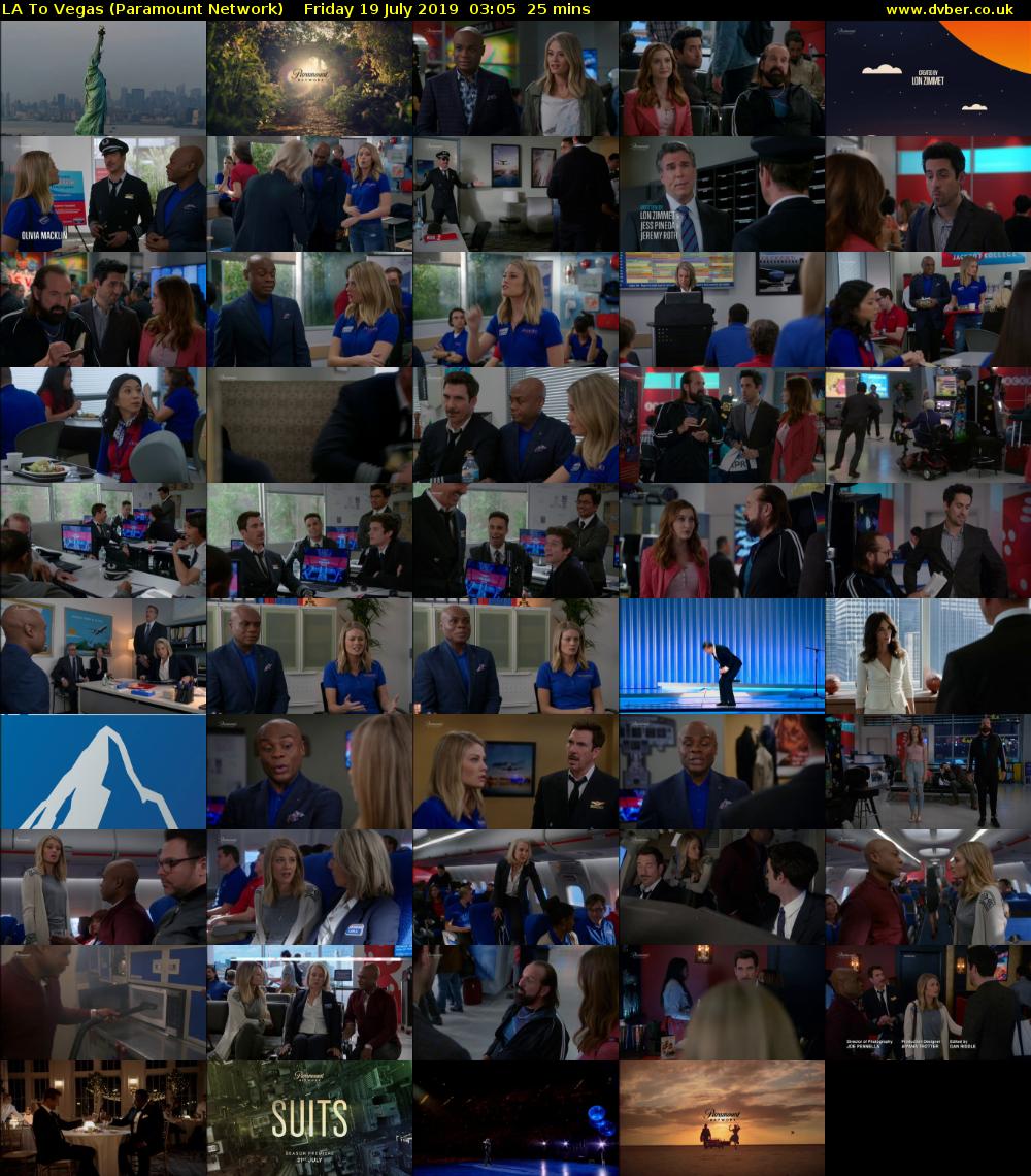 LA To Vegas (Paramount Network) Friday 19 July 2019 03:05 - 03:30