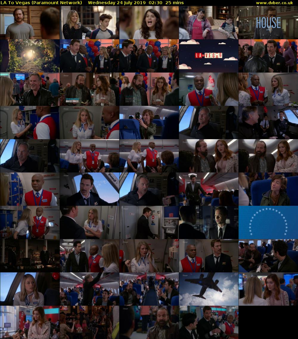 LA To Vegas (Paramount Network) Wednesday 24 July 2019 02:30 - 02:55