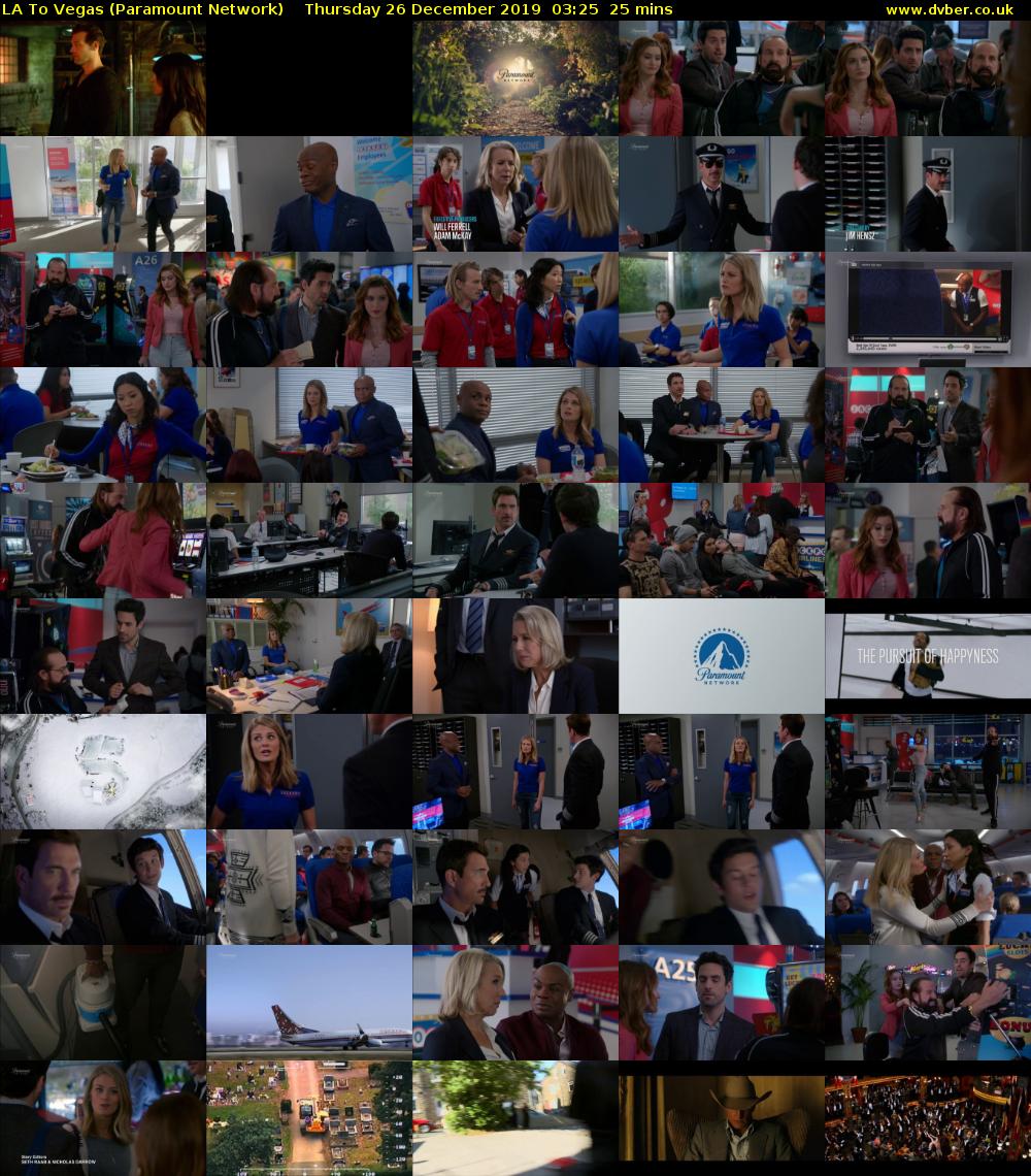 LA To Vegas (Paramount Network) Thursday 26 December 2019 03:25 - 03:50