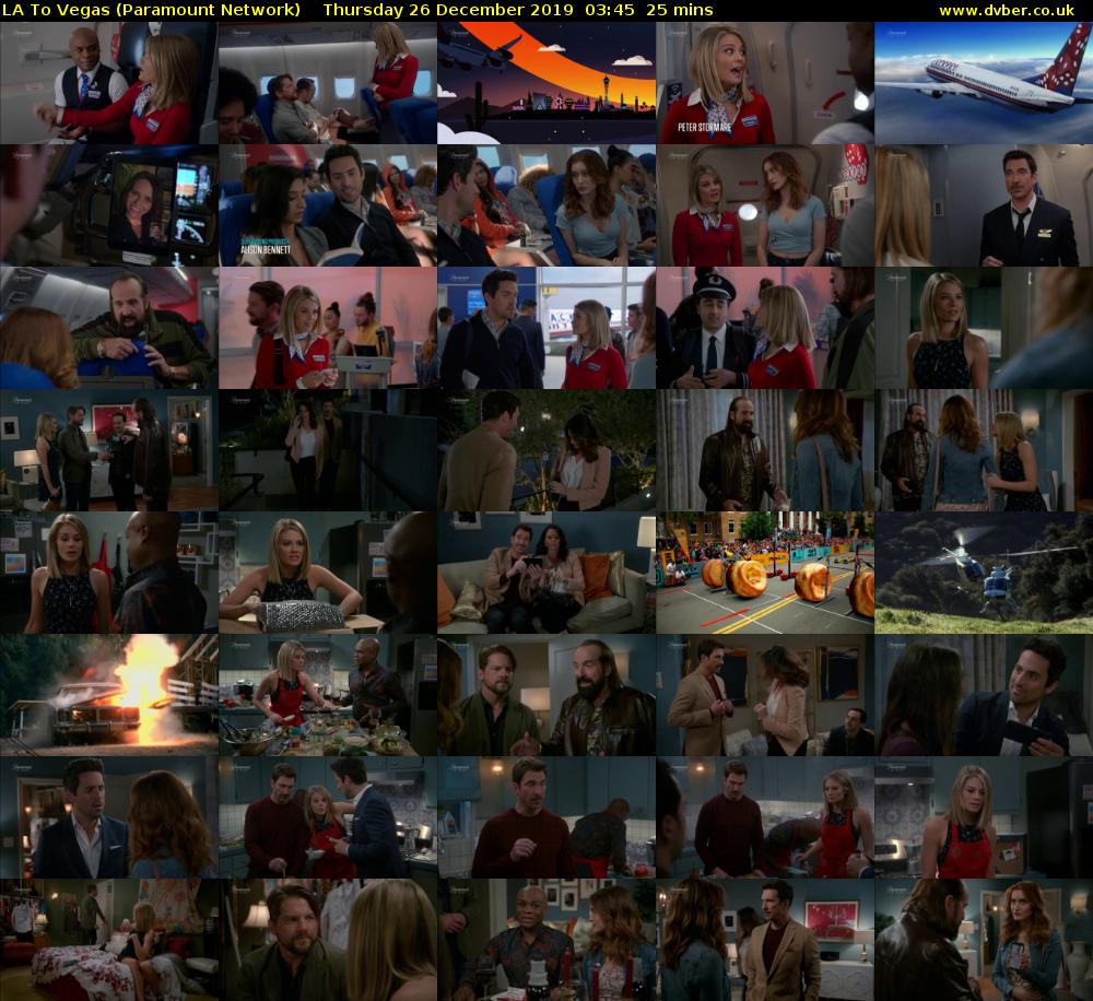 LA To Vegas (Paramount Network) Thursday 26 December 2019 03:45 - 04:10