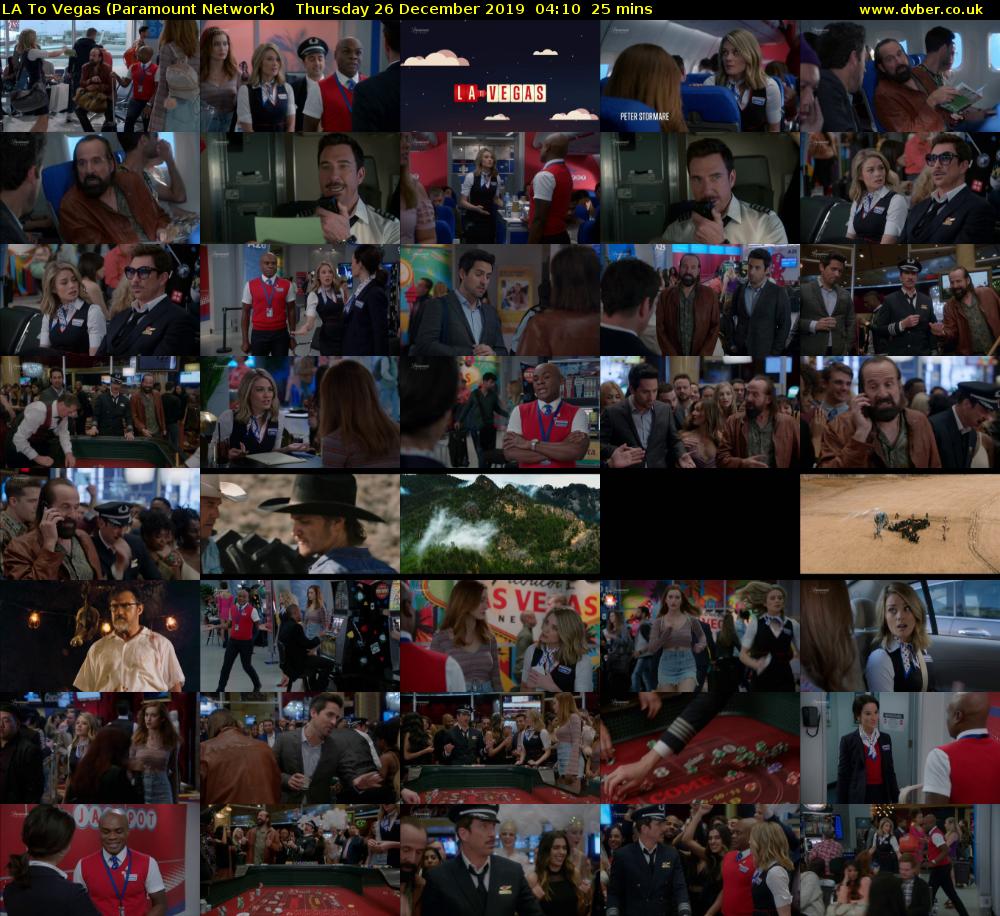 LA To Vegas (Paramount Network) Thursday 26 December 2019 04:10 - 04:35