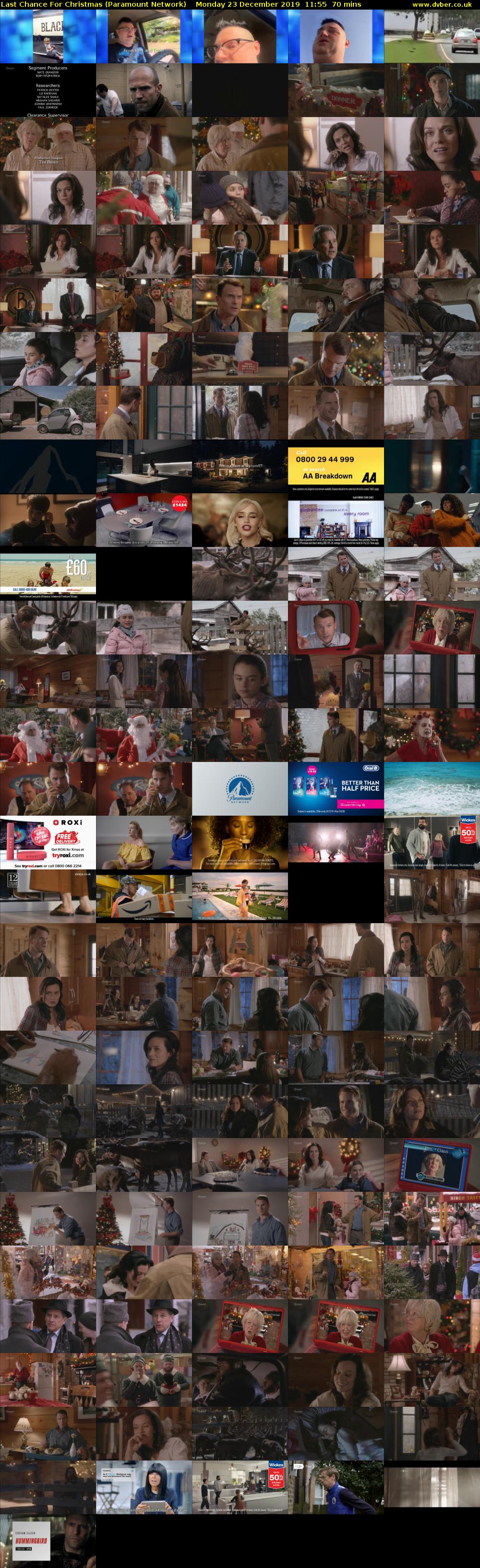Last Chance For Christmas (Paramount Network) Monday 23 December 2019 11:55 - 13:05