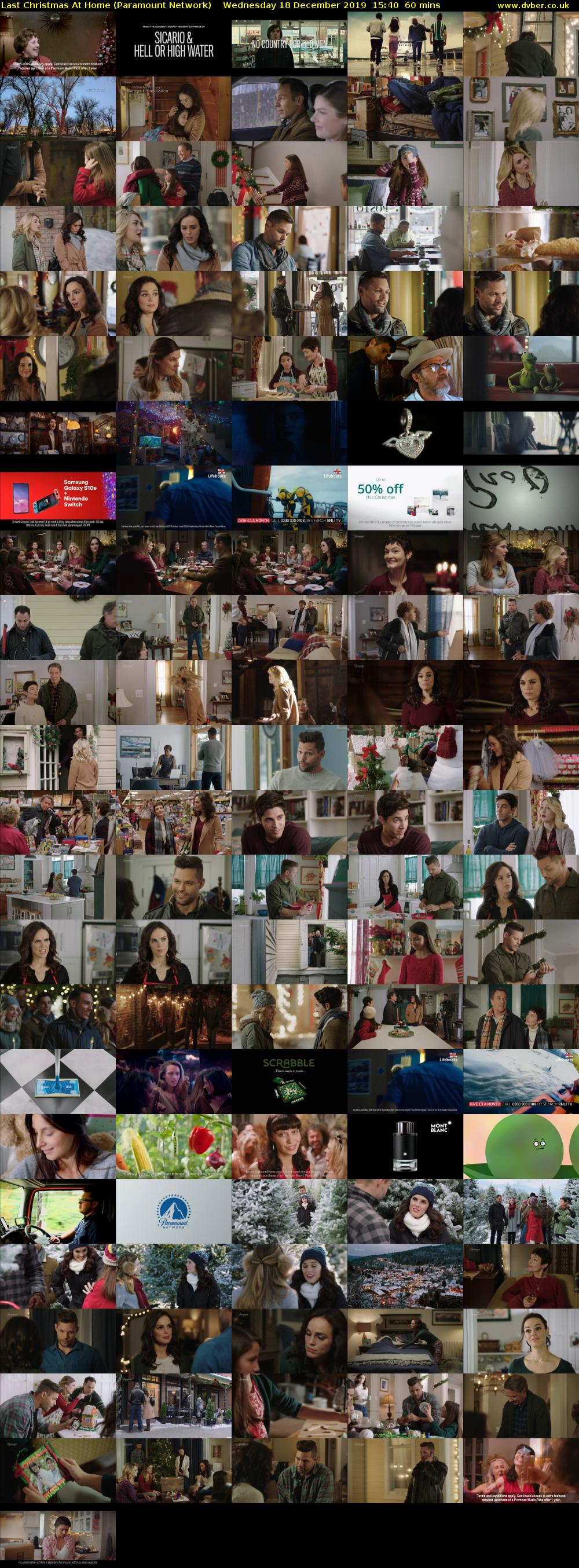 Last Christmas At Home (Paramount Network) Wednesday 18 December 2019 15:40 - 16:40