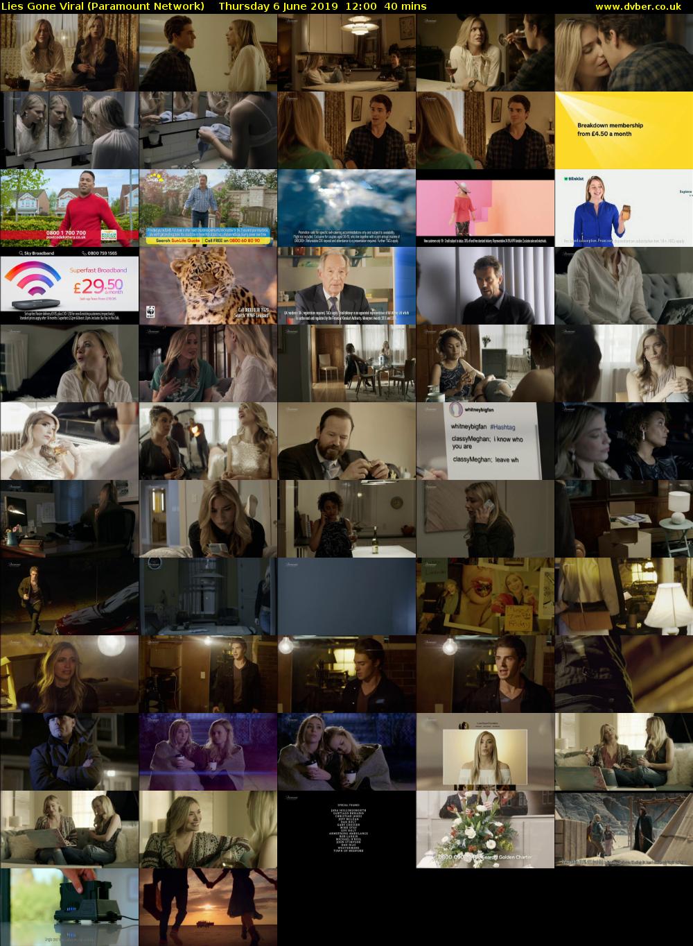 Lies Gone Viral (Paramount Network) Thursday 6 June 2019 12:00 - 12:40