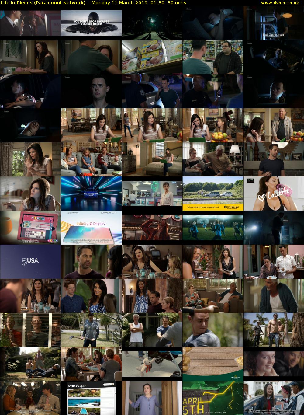 Life In Pieces (Paramount Network) Monday 11 March 2019 01:30 - 02:00