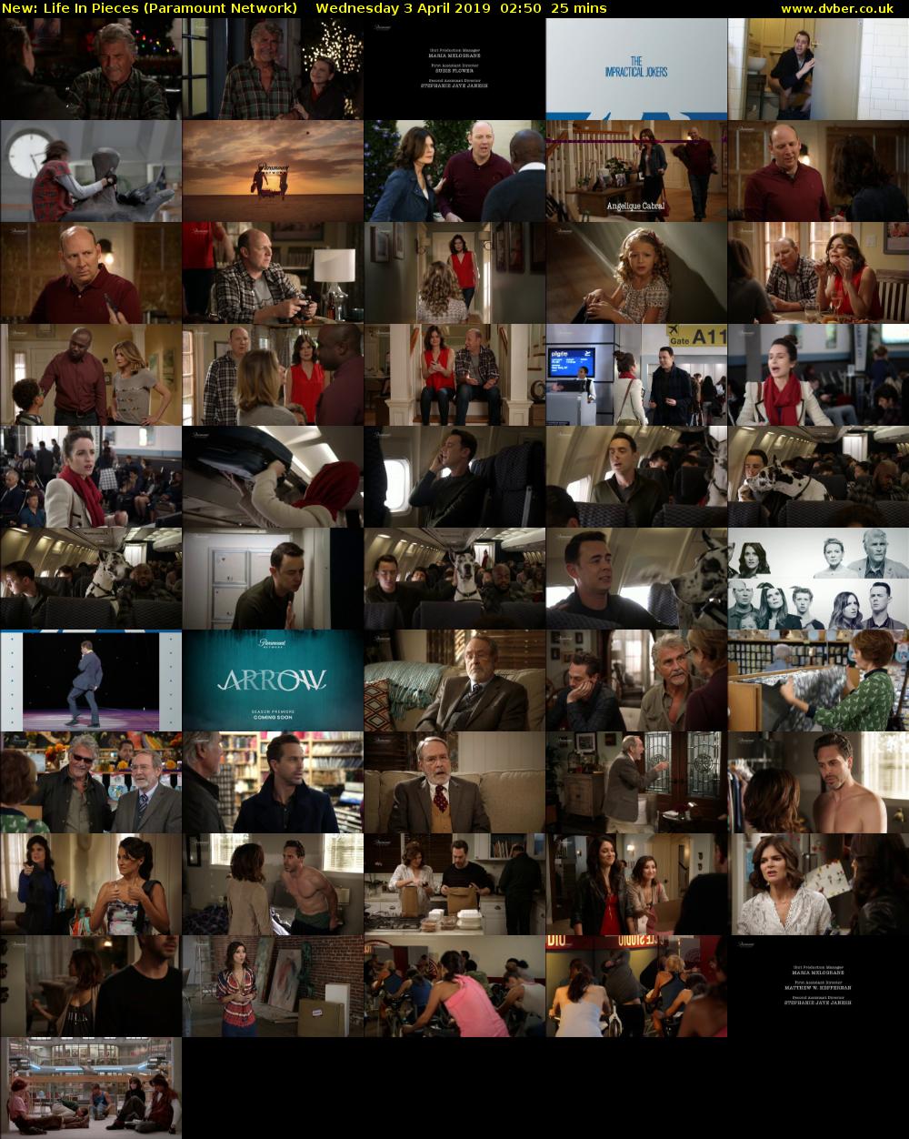 Life In Pieces (Paramount Network) Wednesday 3 April 2019 02:50 - 03:15