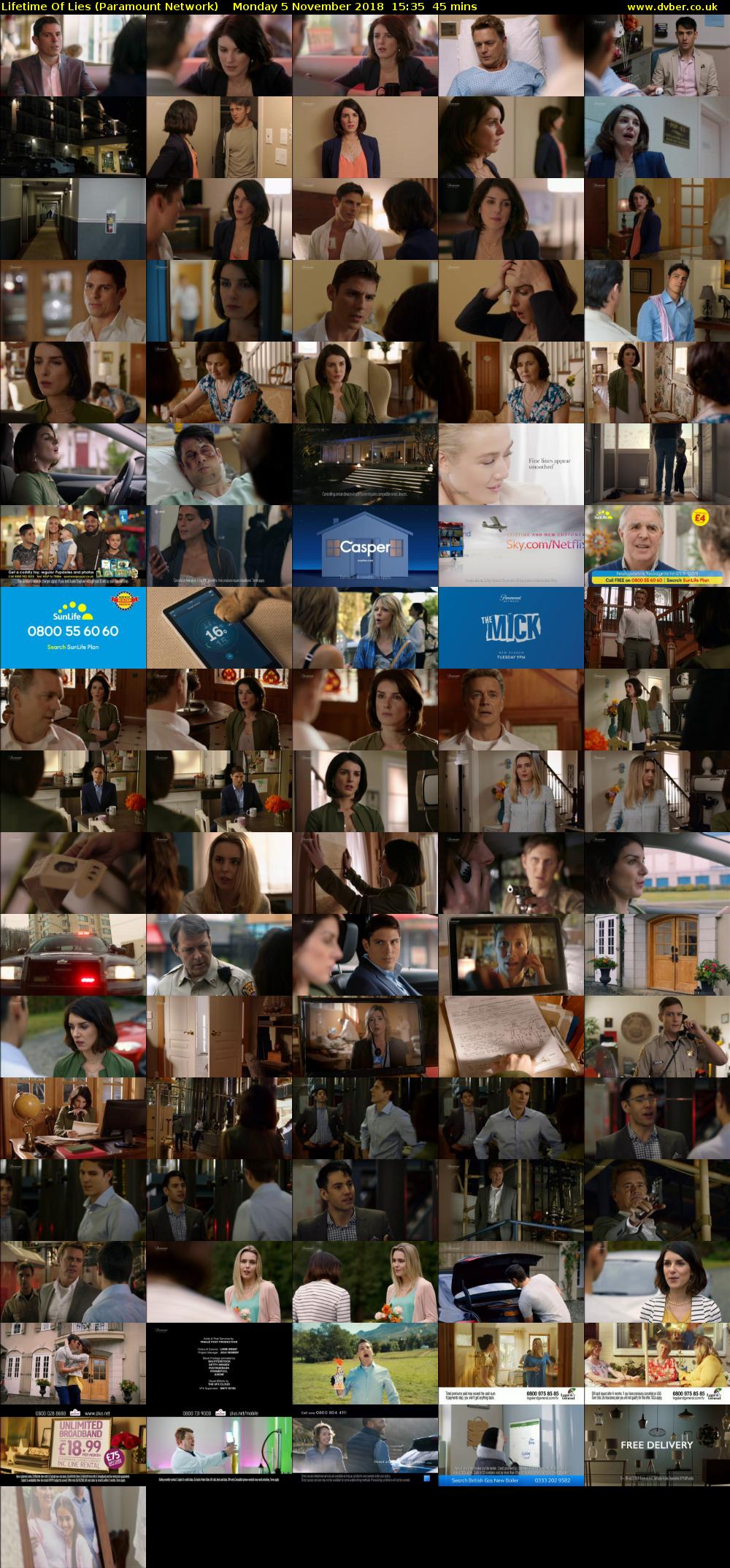 Lifetime Of Lies (Paramount Network) Monday 5 November 2018 15:35 - 16:20