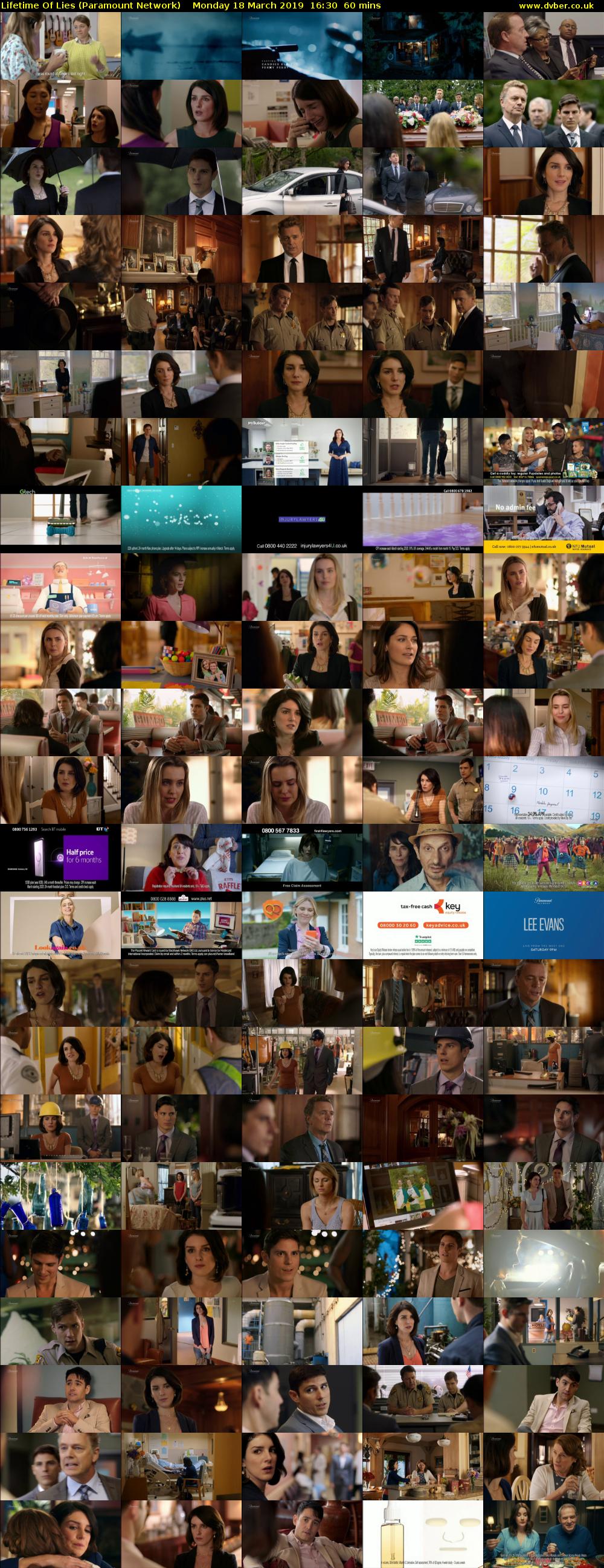 Lifetime Of Lies (Paramount Network) Monday 18 March 2019 16:30 - 17:30