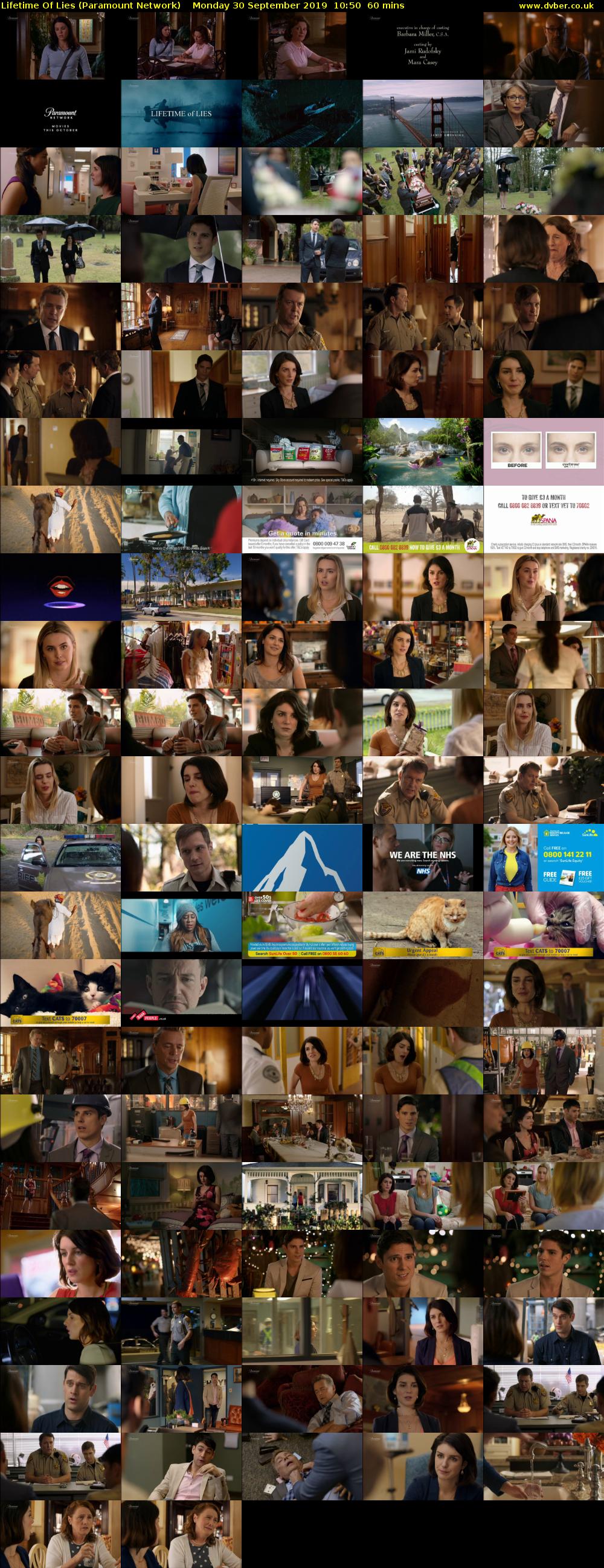 Lifetime Of Lies (Paramount Network) Monday 30 September 2019 10:50 - 11:50