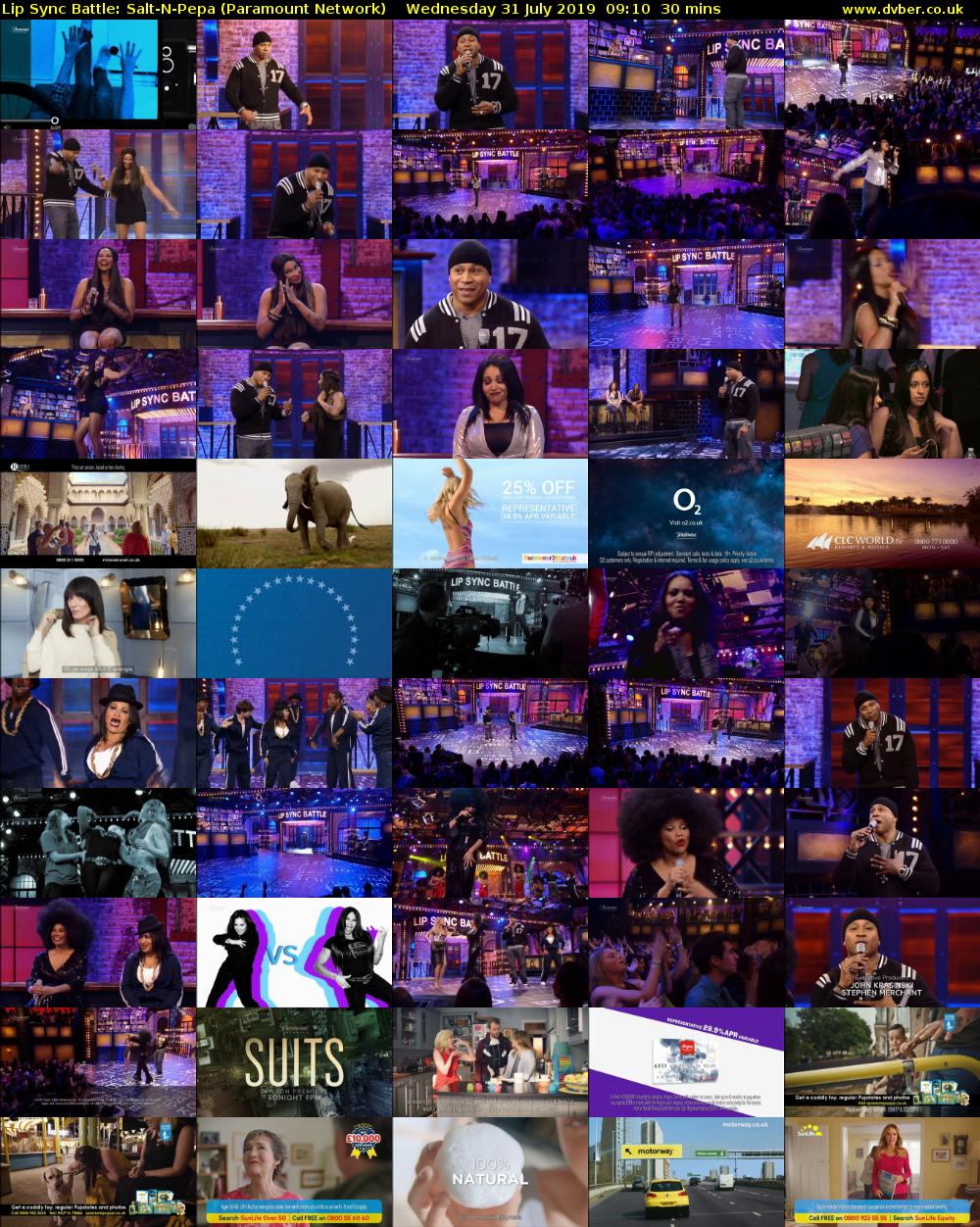 Lip Sync Battle: Salt-N-Pepa (Paramount Network) Wednesday 31 July 2019 09:10 - 09:40