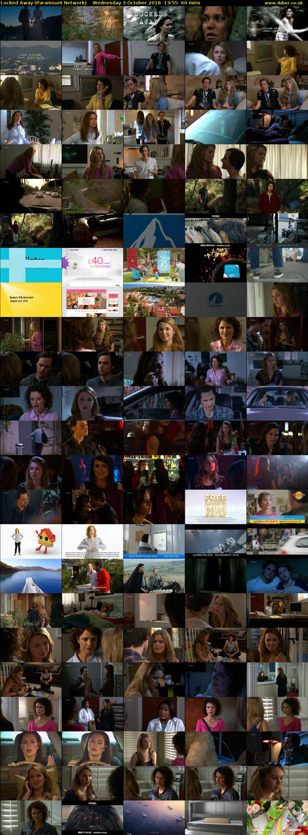 Locked Away (Paramount Network) Wednesday 3 October 2018 13:55 - 14:55