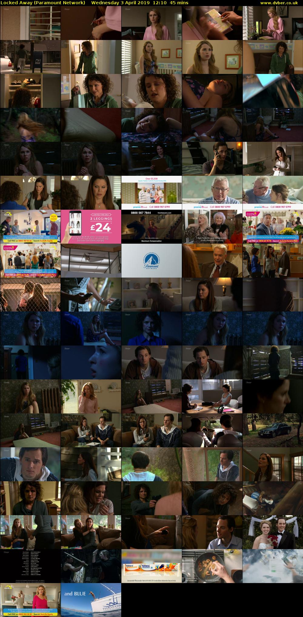Locked Away (Paramount Network) Wednesday 3 April 2019 12:10 - 12:55