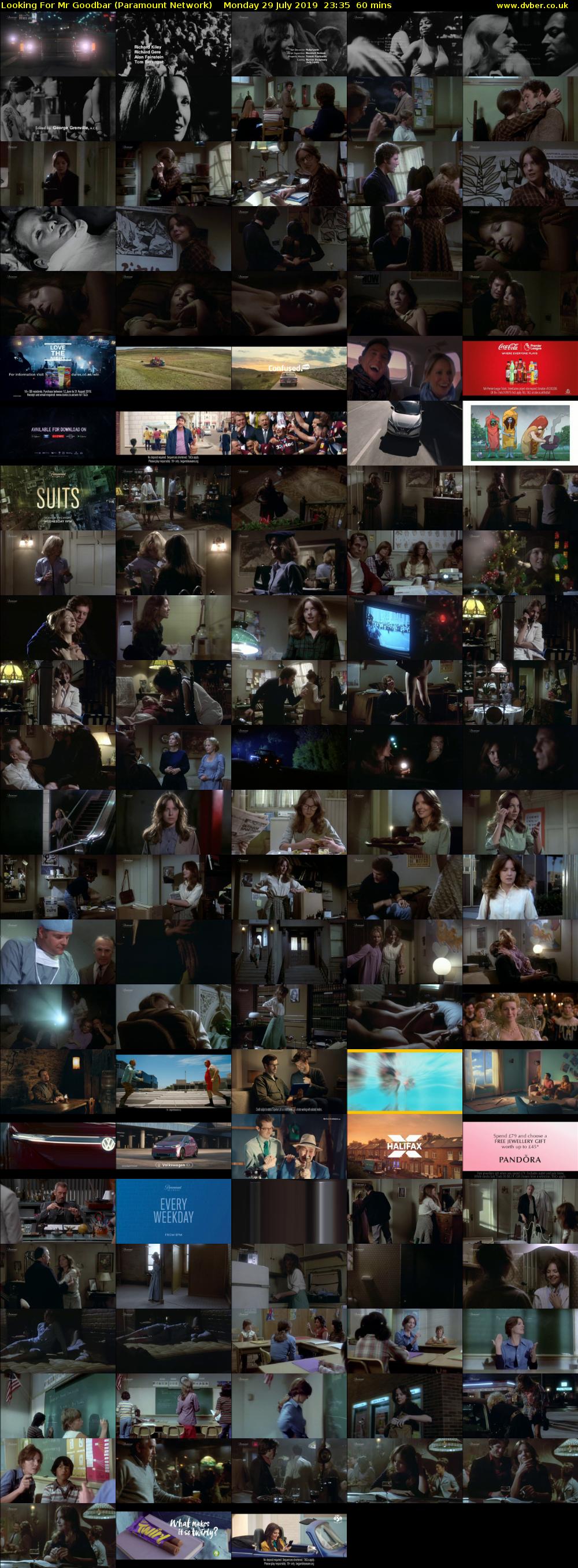 Looking For Mr Goodbar (Paramount Network) Monday 29 July 2019 23:35 - 00:35