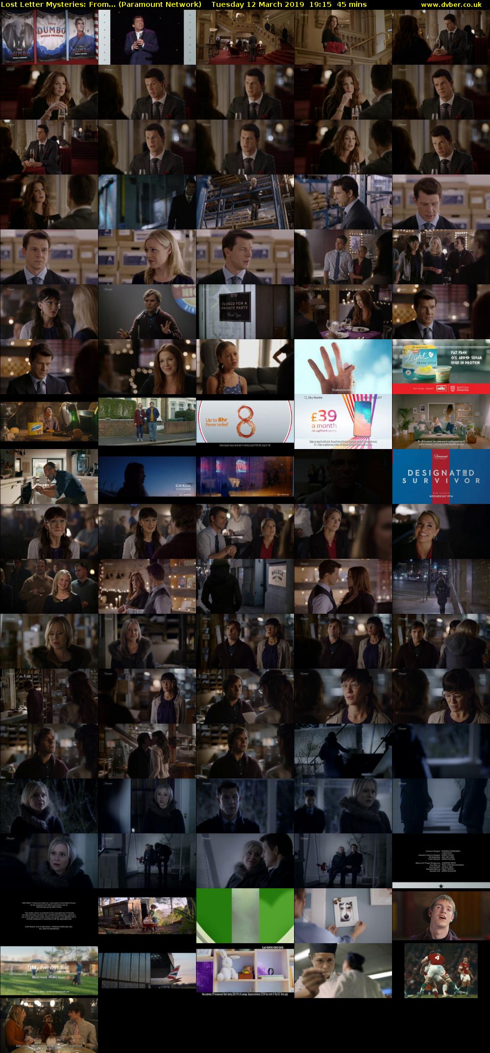 Lost Letter Mysteries: From... (Paramount Network) Tuesday 12 March 2019 19:15 - 20:00