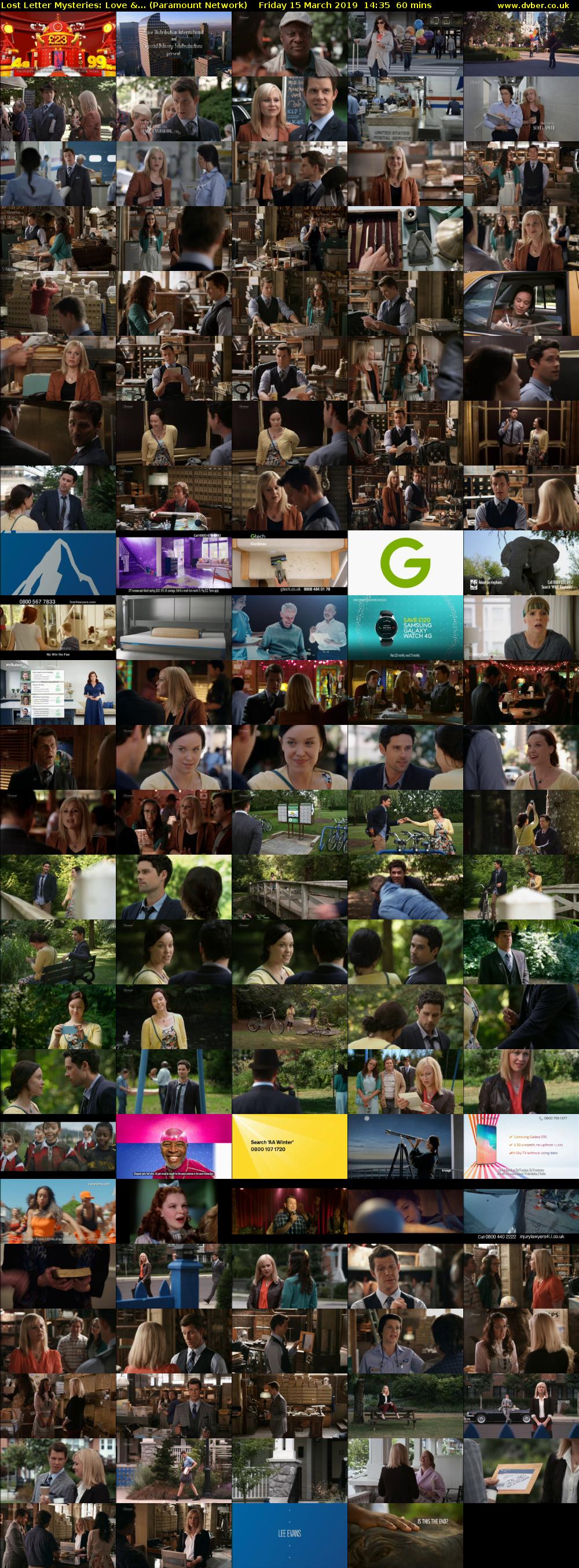 Lost Letter Mysteries: Love &... (Paramount Network) Friday 15 March 2019 14:35 - 15:35