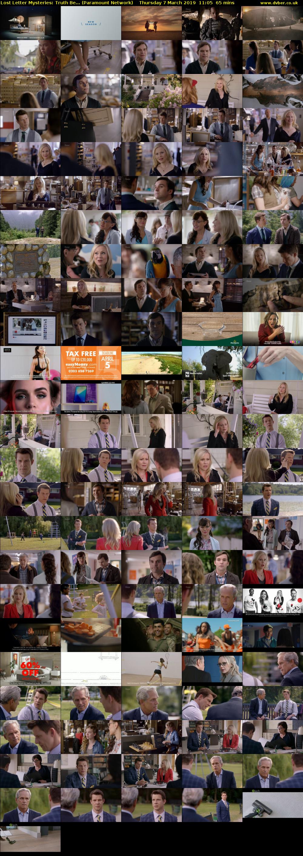 Lost Letter Mysteries: Truth Be... (Paramount Network) Thursday 7 March 2019 11:05 - 12:10
