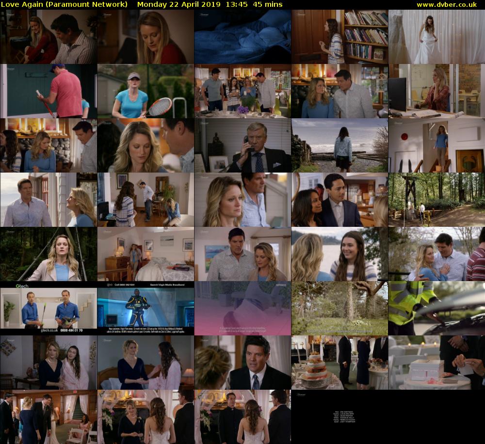 Love Again (Paramount Network) Monday 22 April 2019 13:45 - 14:30