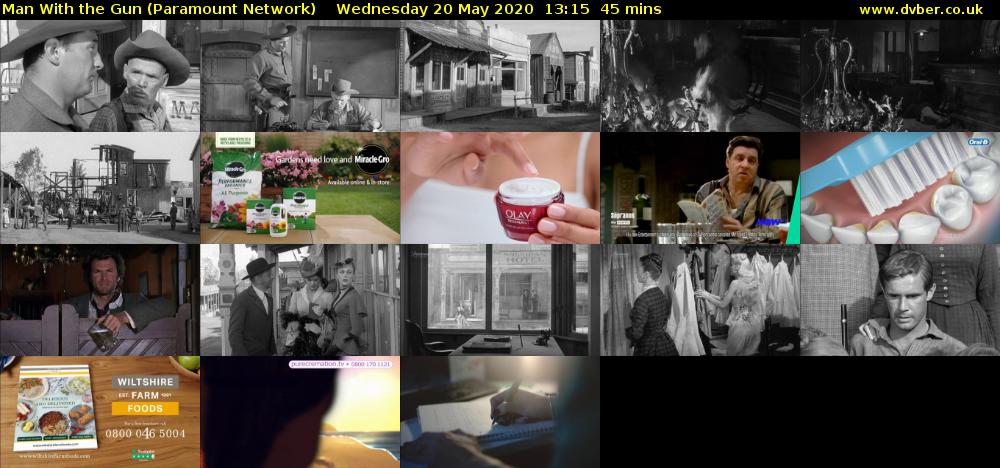 Man With the Gun (Paramount Network) Wednesday 20 May 2020 13:15 - 14:00