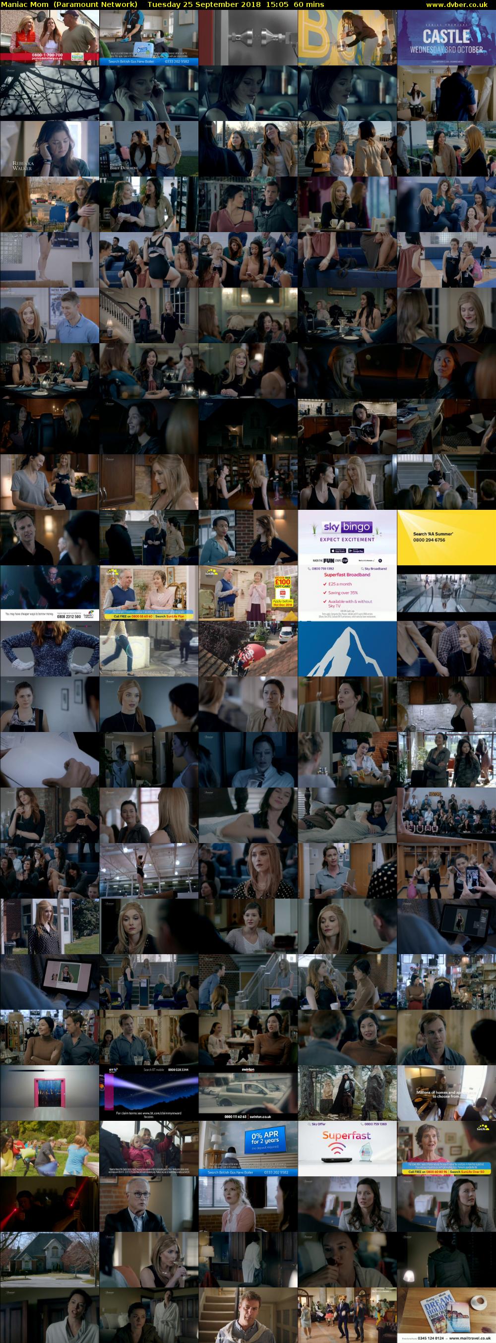 Maniac Mom  (Paramount Network) Tuesday 25 September 2018 15:05 - 16:05