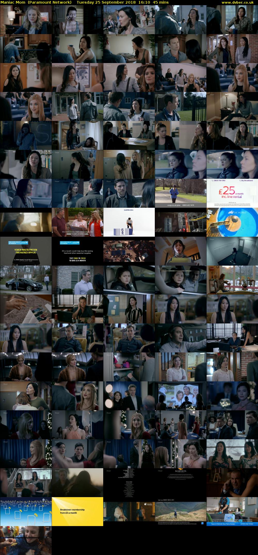 Maniac Mom  (Paramount Network) Tuesday 25 September 2018 16:10 - 16:55
