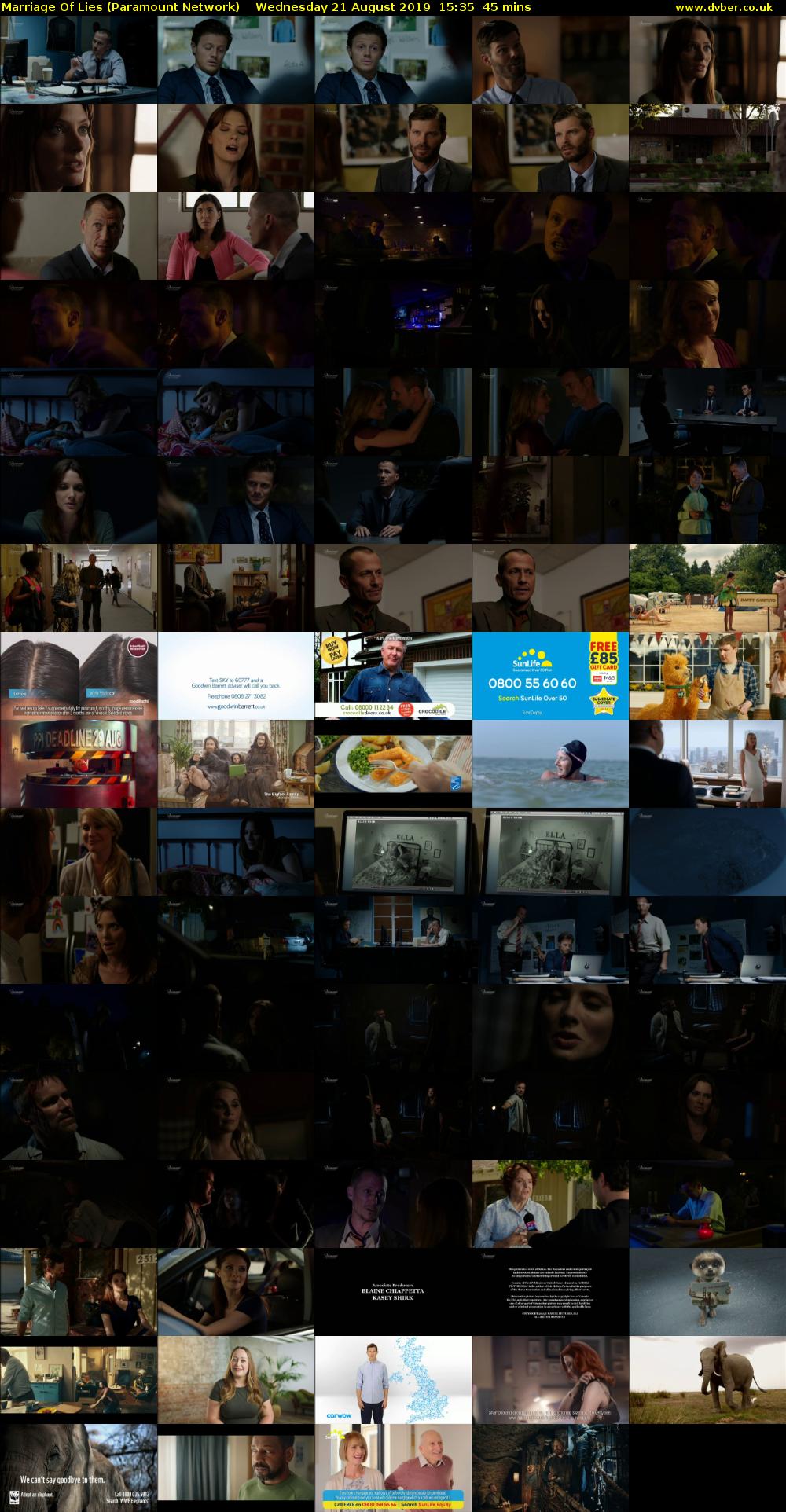 Marriage Of Lies (Paramount Network) Wednesday 21 August 2019 15:35 - 16:20
