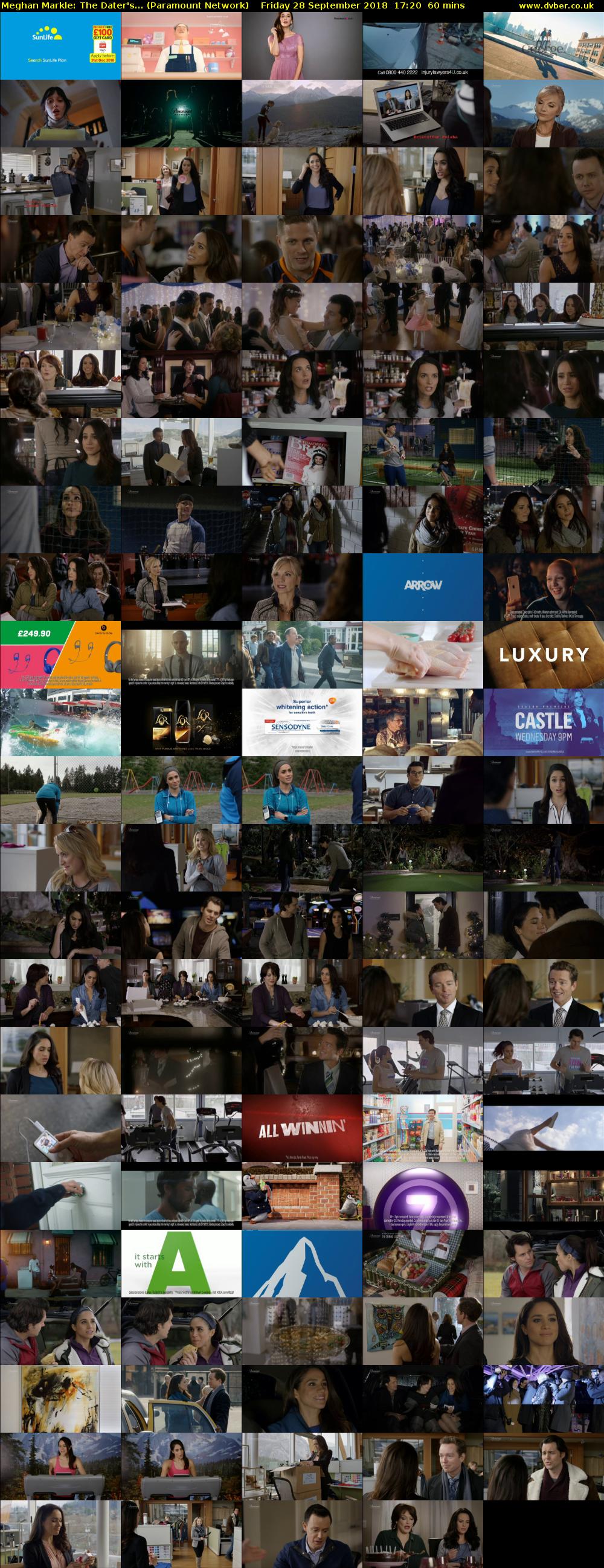 Meghan Markle: The Dater's... (Paramount Network) Friday 28 September 2018 17:20 - 18:20