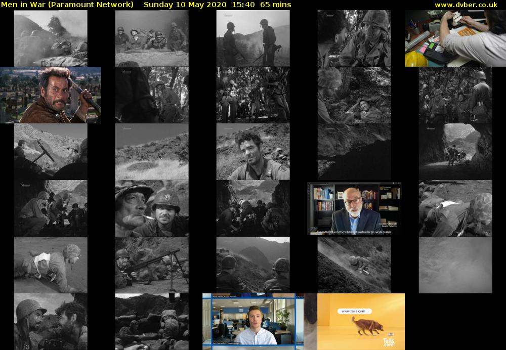 Men in War (Paramount Network) Sunday 10 May 2020 15:40 - 16:45