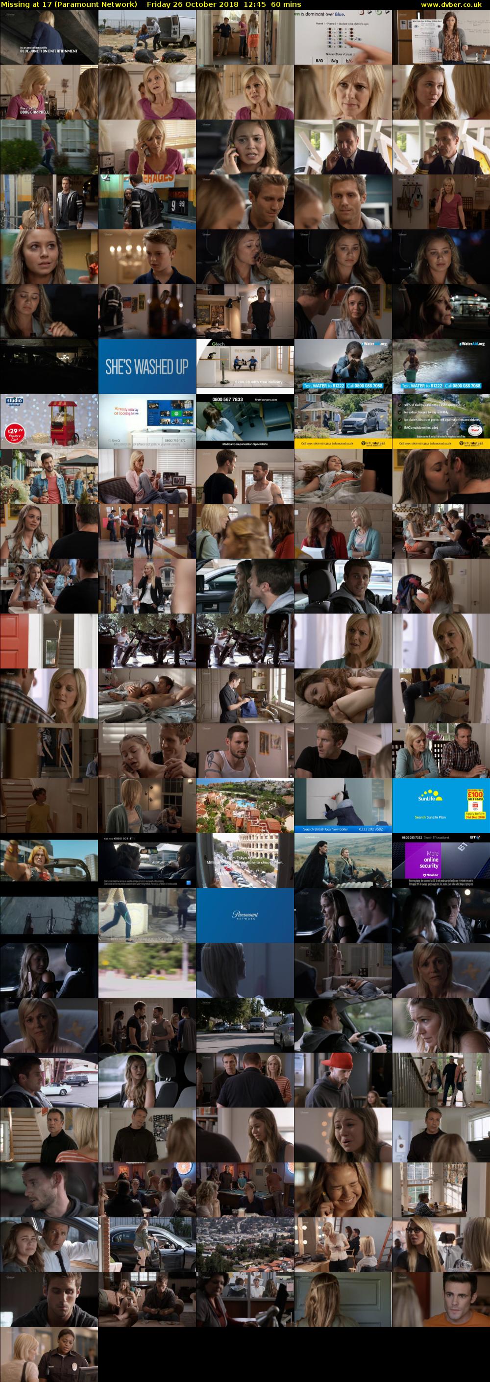 Missing at 17 (Paramount Network) Friday 26 October 2018 12:45 - 13:45