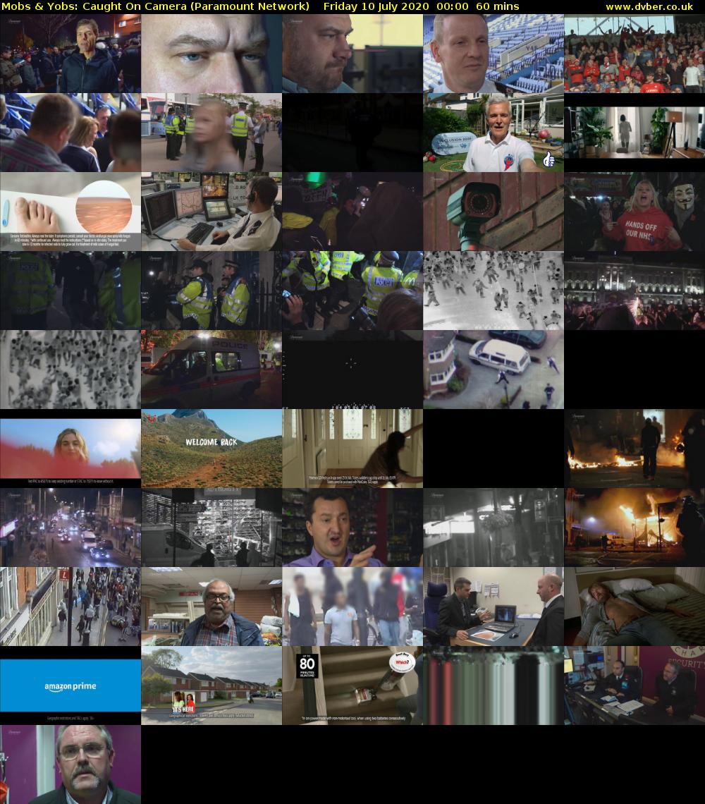 Mobs & Yobs: Caught On Camera (Paramount Network) Friday 10 July 2020 00:00 - 01:00