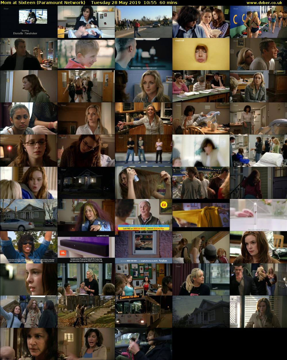 Mom at Sixteen (Paramount Network) Tuesday 28 May 2019 10:55 - 11:55
