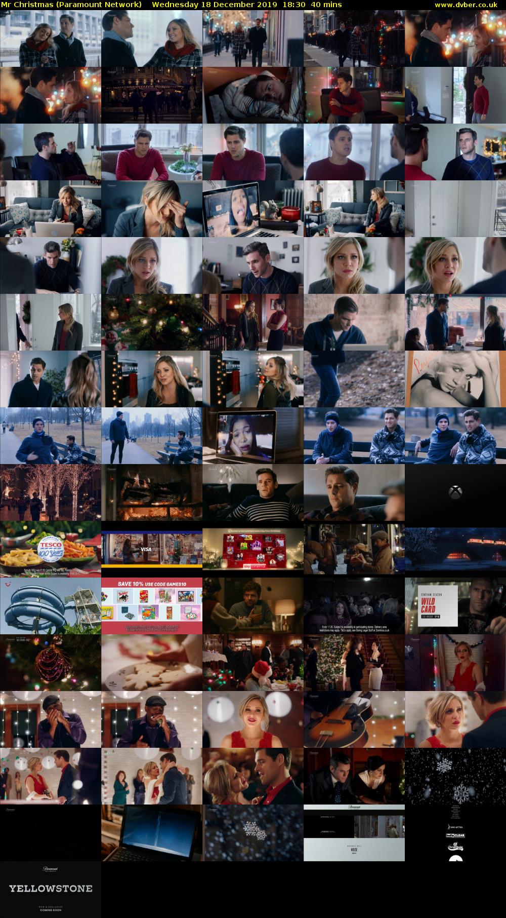 Mr Christmas (Paramount Network) Wednesday 18 December 2019 18:30 - 19:10