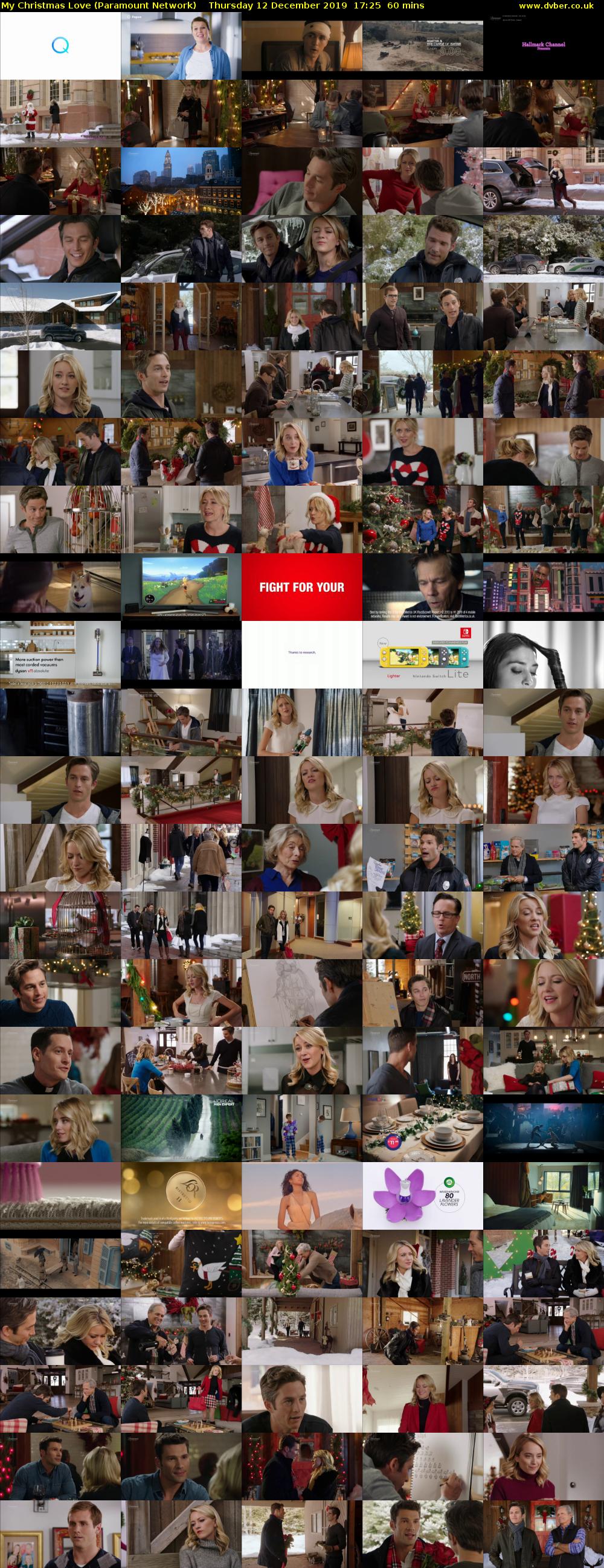 My Christmas Love (Paramount Network) Thursday 12 December 2019 17:25 - 18:25