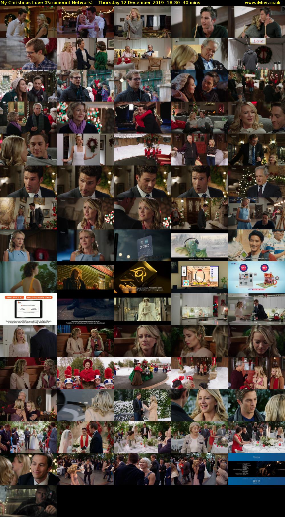 My Christmas Love (Paramount Network) Thursday 12 December 2019 18:30 - 19:10