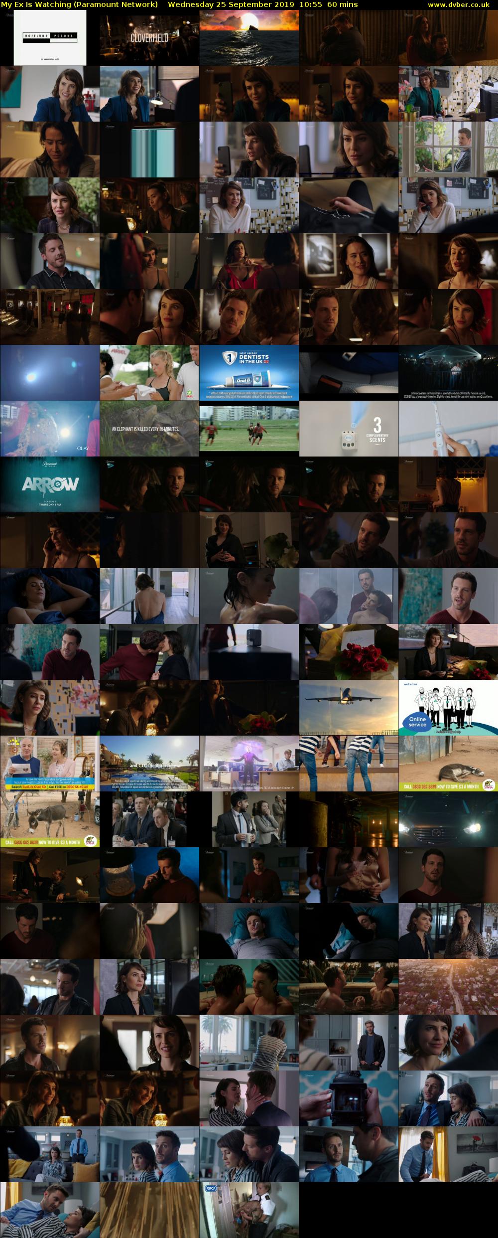 My Ex Is Watching (Paramount Network) Wednesday 25 September 2019 10:55 - 11:55