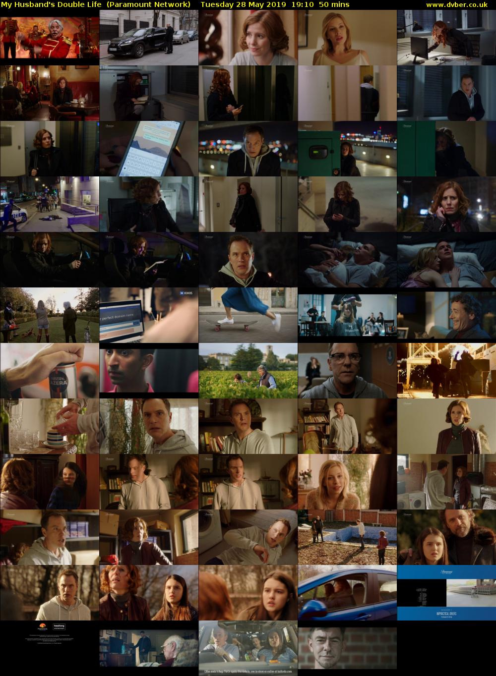 My Husband's Double Life  (Paramount Network) Tuesday 28 May 2019 19:10 - 20:00