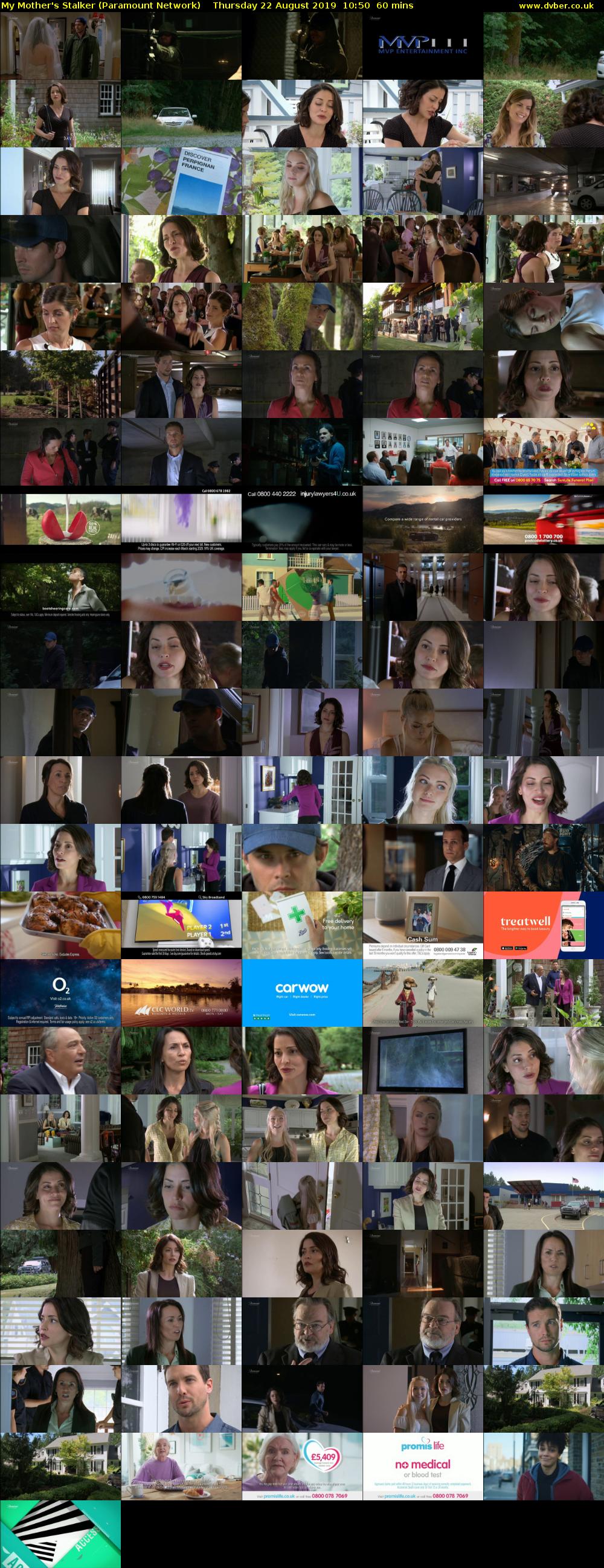 My Mother's Stalker (Paramount Network) Thursday 22 August 2019 10:50 - 11:50