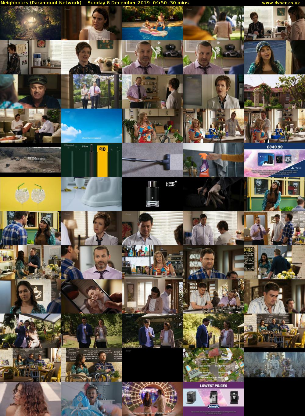 Neighbours (Paramount Network) Sunday 8 December 2019 04:50 - 05:20