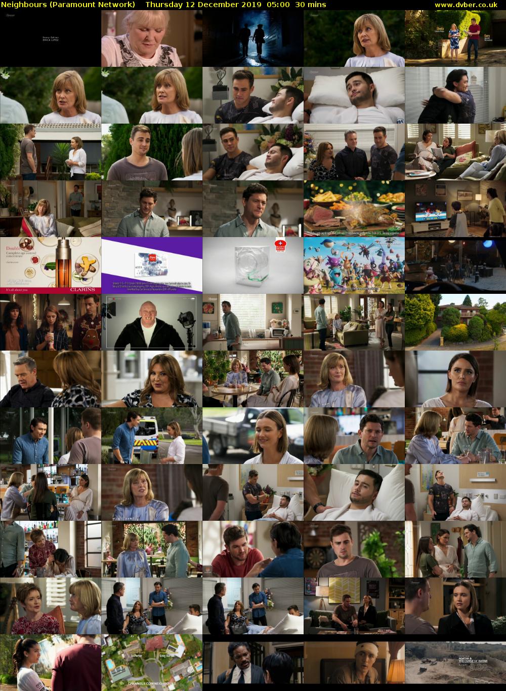 Neighbours (Paramount Network) Thursday 12 December 2019 05:00 - 05:30